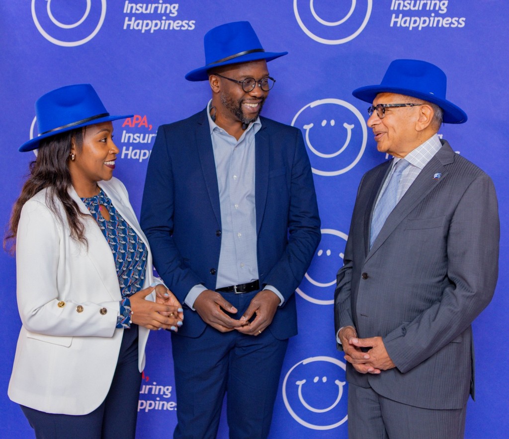 APA Apollo Group leaders at the launch of APA Cyber Insurance with Serianu Limited
